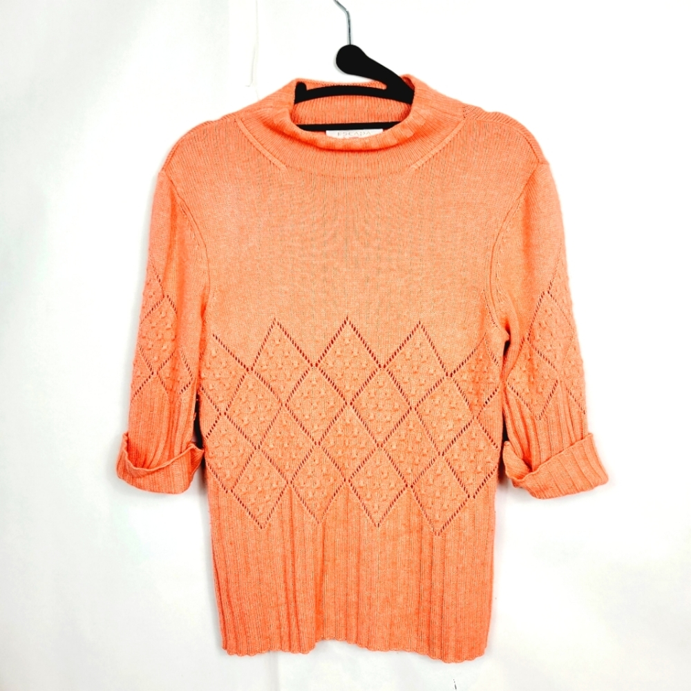 Escada half sleeve sweater